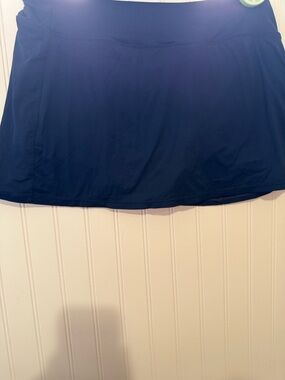 Beach House ladies size 14, navy blue swim skirt